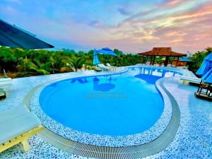 Bể bơi khu resort Casa Eco MêKong Cần Thơ